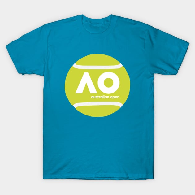 Australian Open Tennis Ball Australian Open TShirt TeePublic